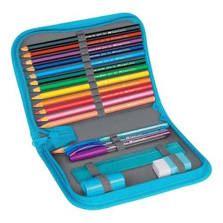 Imagem de Estojo Nylon Ziper Faber Castell