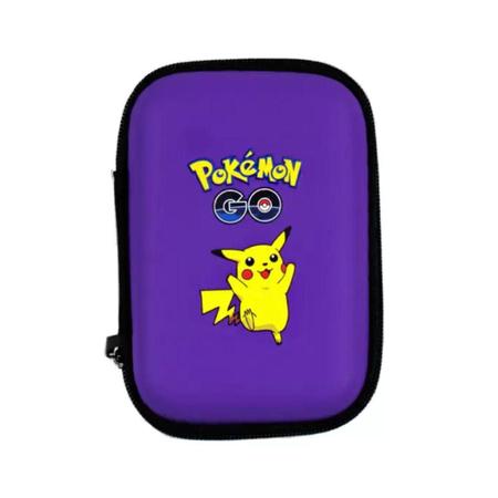 Estojo Porta Cards Cartas Pokemon Go Pikachu Portátil Roxo - Pokémon Cards  Copag - Deck de Cartas - Magazine Luiza