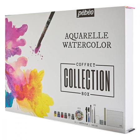 Imagem de Estojo Tinta Aquarela Pebeo Collection Box