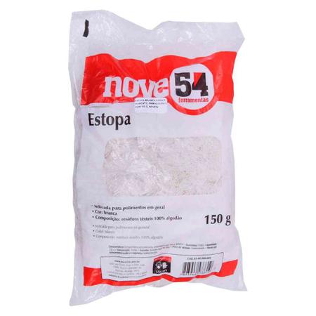 Imagem de Estopa Branca Polimento 150G Nove54