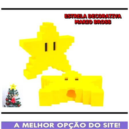 Imagem de Estrela Da Árvore De Natal Do Mario Bross