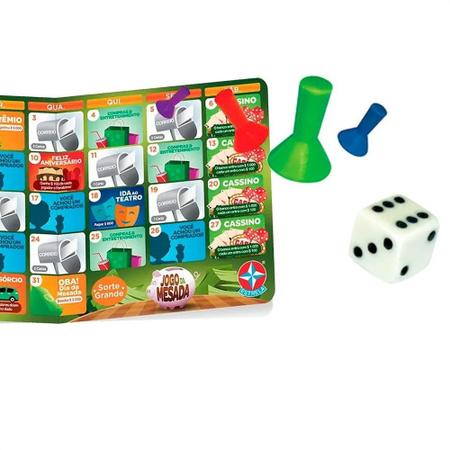 Jogo Da Mesada Aprenda Brincando Estrela + Jogo De Tabuleiro Responda Se  Puder Com Novas Categorias Estrela - Jogos - Magazine Luiza