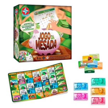 Jogo Da Mesada Jogos Educativos Infantil Finanças Estrela - Jogos