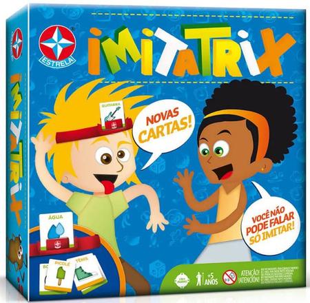 Jogo De Tabuleiro Imitatrix Estrela Original Crianças + 5 Anos