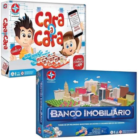 Jogo Divertido de Tabuleiro para Família Cara a Cara com Aplicativo Estrela  Original - Jogos de Tabuleiro - Magazine Luiza