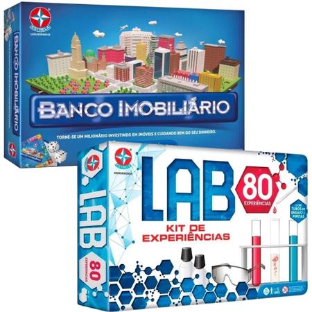 Jogo De Tabuleiro Banco Imobiliario Grande - Estrela - Jogos de Tabuleiro -  Magazine Luiza