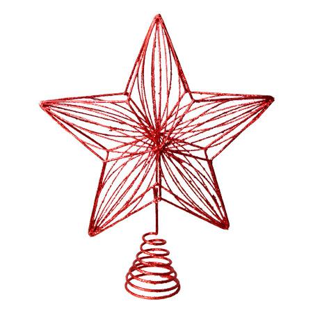 Imagem de Estrela Ponteira de Natal - Rosa - 30cm - 1 unidade - Rizzo