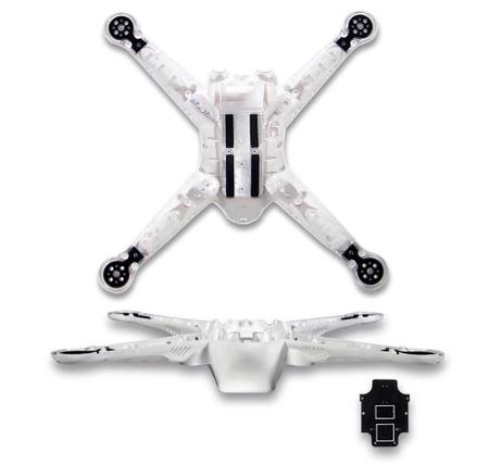 Imagem de Estrutura Para Drone Free-X2 Fpv - Branca (Fx4-039)