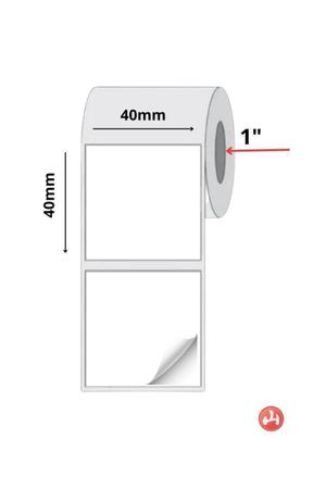 Imagem de Etiqueta Térmica 40Mmx40Mm 1 Coluna Caixa 5 Rolo Yama