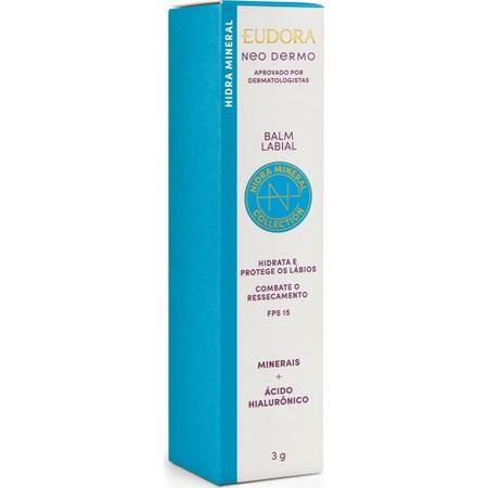 Imagem de Eudora balm labial neo dermo hidra mineral collection 3g