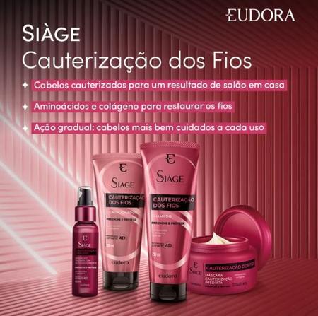 Imagem de Eudora Siàge Shampoo Cauterização dos Fios - 250ml