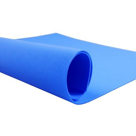 Imagem de EVA Azul Royal 60x40cm Liso   Pct 10 pçs - EVAMAX