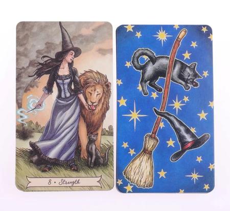 Compra online de Everyday Witch Tarot, jogos de baralho de 78