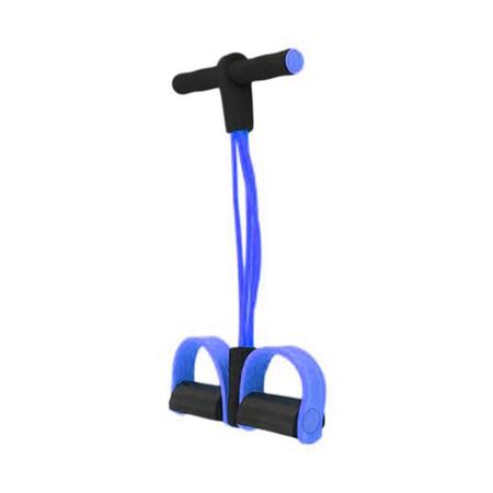 Imagem de Exercicio Fisico Extensor Elastico Ginastica 4 Tubos Azul