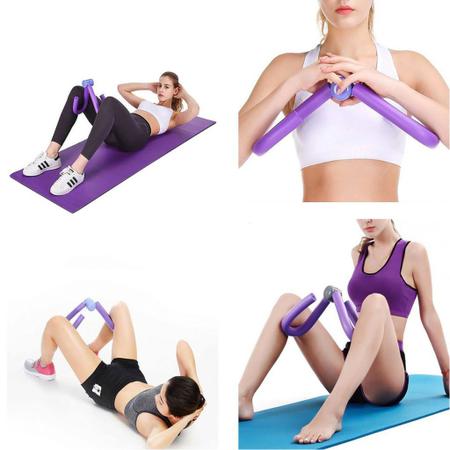 Imagem de Exercitador borboleta Clipe De Pernas Muscular Yoga Pernas Coxa Borboleta Para Ginastica Exercícios Pilates
