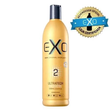 Imagem de Exoplastia Capilar Exo Hair Ultratech Keratin 500ml Passo 2