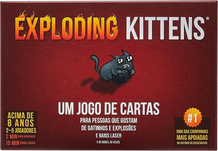 Exploding Kittens, Galápagos Jogos : : Brinquedos e Jogos