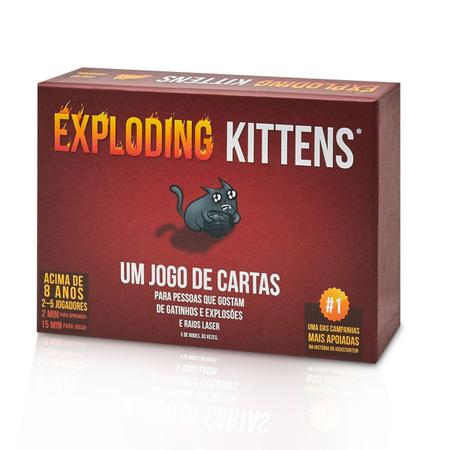 Exploding Kittens, Galápagos Jogos : : Brinquedos e Jogos