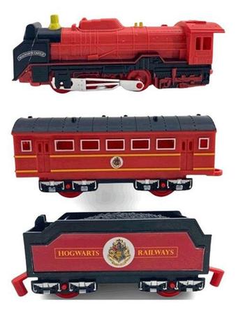 Imagem de Expresso De Hogwarts Ferrovia Mágica Harry Potter 13 Peças