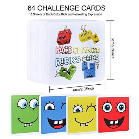 Kiboule Quebra-cabeça de expressão divertido blocos quebra-cabeças