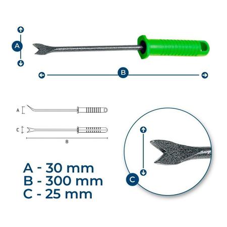 Imagem de Extrator de Ervas Daninhas 30 CM PALISAD