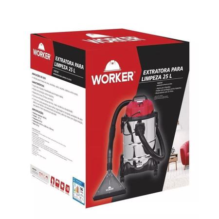 Imagem de Extratora Para Limpeza 1400W 25L 220V ELW 25 - Worker