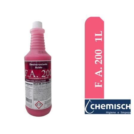 Imagem de F.a 200 desincrustante acido 1l chemisch - QUIMIDET - CHEMISCH