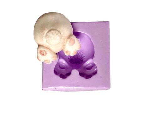 Imagem de F986 molde de silicone bumbum coelho confeitaria biscuit