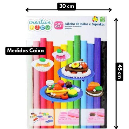 Massinhas De Modelar - Fábrica De Bolos E Cupcakes Batiki Modele E Crie  Colorido
