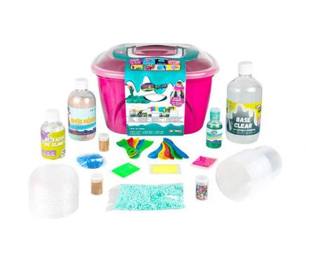 Slime com ativador pronto e ingredientes faça você mesmo diversao em  família - BANG TOYS - Slime / Amoeba - Magazine Luiza