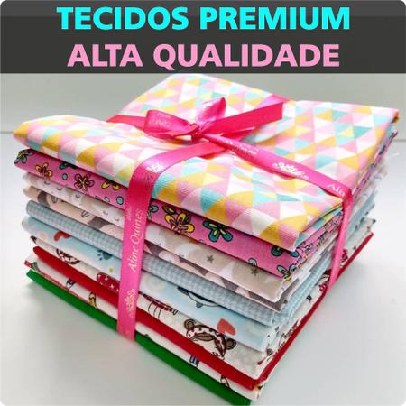 tecido, tricoline, patchwork, costura - Tecidos Fabricart