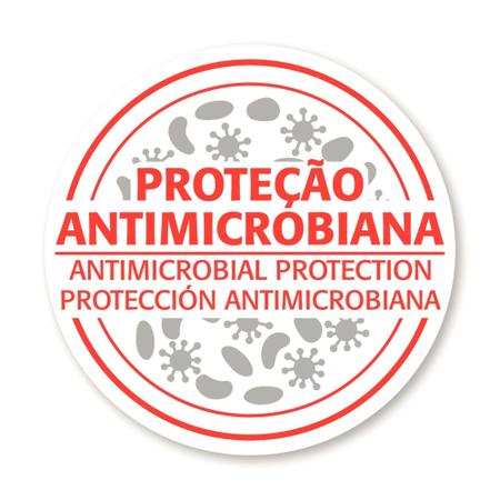 Imagem de Faca para Carne Tramontina Profissional em Aço Inox e Cabo Vermelho com Proteção Antimicrobiana 8"