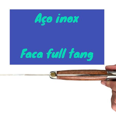 Faca Para Churrasco Camping Pesca Com Bainha - B-MAX Imagem de Faca Para Churrasco Camping Pesca Com Bainha