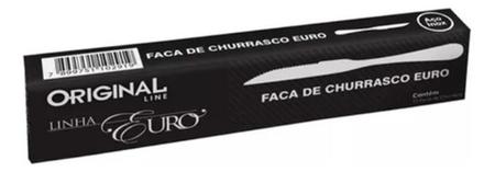 Imagem de Faca Para Churrasco Linha Euro Kit Com 12 Unidades
