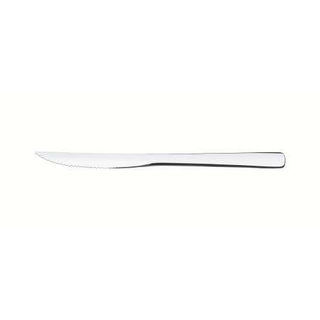 Faca para Churrasco Tramontina Berlin Brilho Forjada em Aço Inox Imagem de Faca para Churrasco Tramontina Berlin Brilho Forjada em Aço Inox
