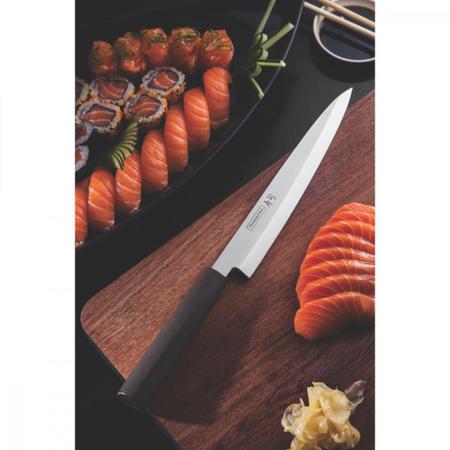 Imagem de Faca Yanagiba Tramontina Sushi com Lâmina em Aço Inox e Cabo de Nylon 9"