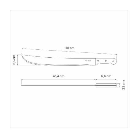 Imagem de Facão para Mato Tramontina Nº 18 26600018