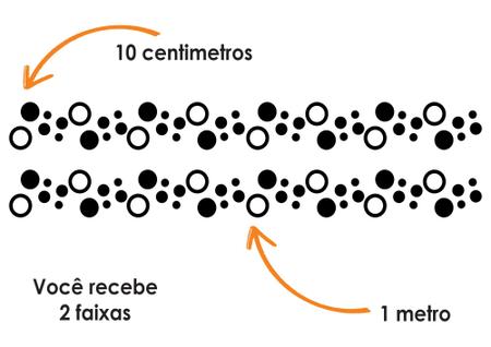 Imagem de Faixa Anti Trombada Adesivada Para Porta Blindex Vidro Decoração Ambientes