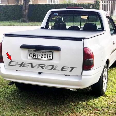 Imagem de Faixa Chevrolet Corsa Picape Pick-Up Tampa Traseira Grafite