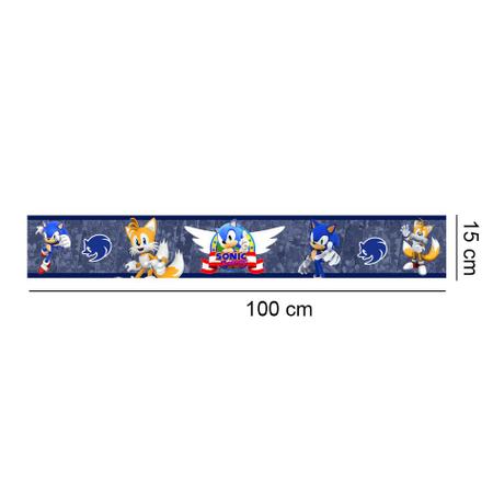 Placa Decorativa - Sonic Mod. 02