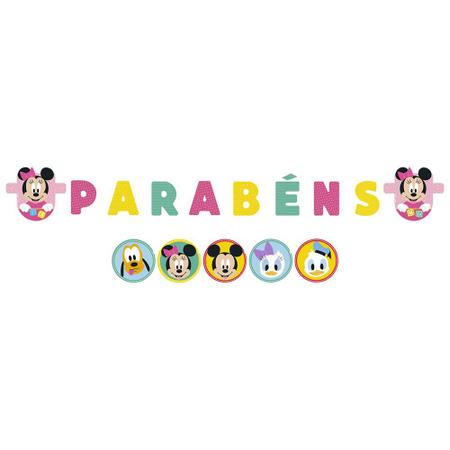 Faixa Feliz Aniversário - Parabéns - Baby Disney - Regina Festas Imagem de Faixa Feliz Aniversário - Parabéns - Baby Disney