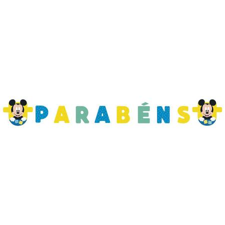 Imagem de Faixa Feliz Aniversário - Parabéns - Baby Disney