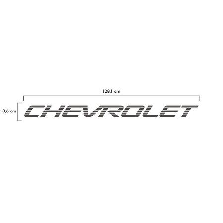 Imagem de Faixa Traseira Chevrolet D20 Adesivo Grafite Modelo Original
