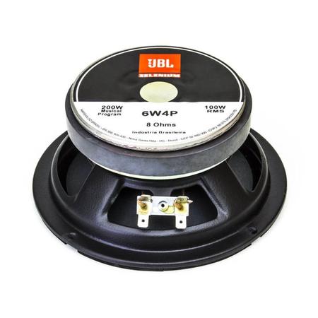 Imagem de Falante Woofer Médio Grave Jbl 6w4p Mid Bass 6" 100W 8 Ohms Pro