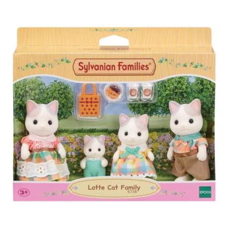 Imagem de Família Dos Gatos de Leite Sylvanian Families Colorido