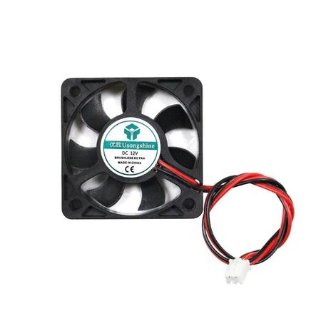 Imagem de Fan 50x50x10mm 12V DC Refrigeração Cooler Ventoinha 7 s/ esc