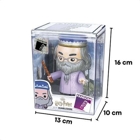 Imagem de Fandom Box Dumbledore Boneco Colecionável 13 cm Harry Potter Material Vinil Atóxico - Líder Brinquedos 3259