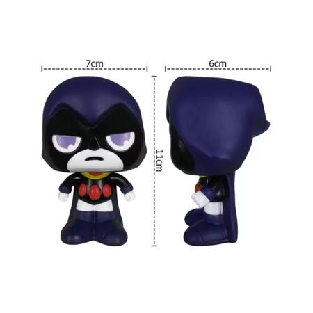 Figura Ravena Fandom Box Miniatura 11Cm Boneco Em Vinil Detalhado  Decorativa Personagem Desenho Heroi - Lider Brinquedos