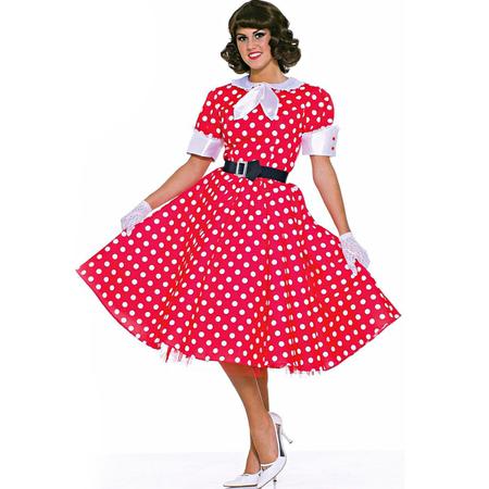 Fantasia anos store 50 feminina