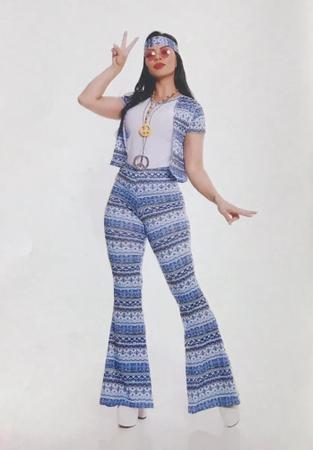 Fantasia feminina hippie 2025